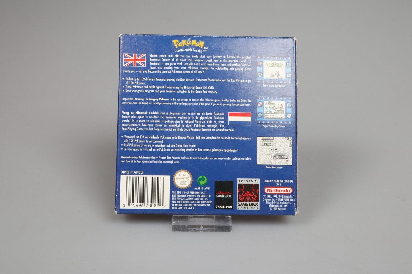 Gameboy | Pokemon Blue-versie (EUR) (PAL)