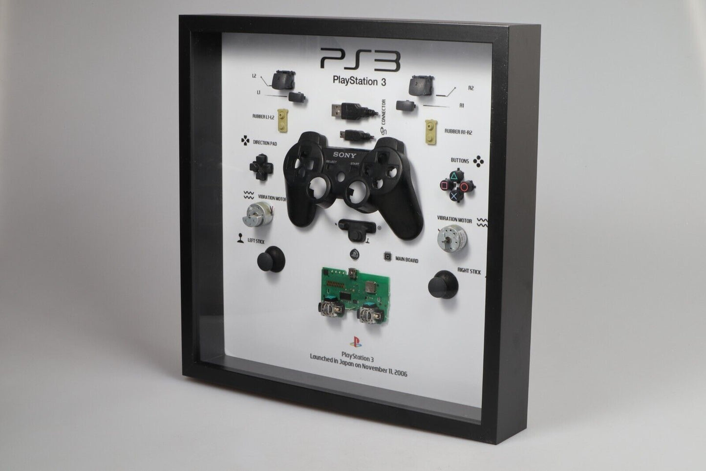 Playstation 3 Controller Frame | Black