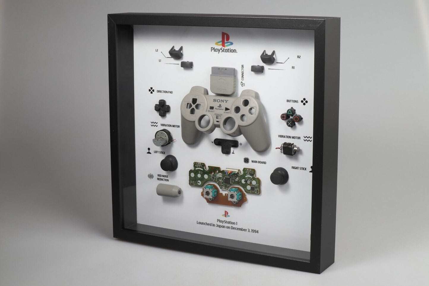 Sony Playstation 1 Controller PS1 Frame Art