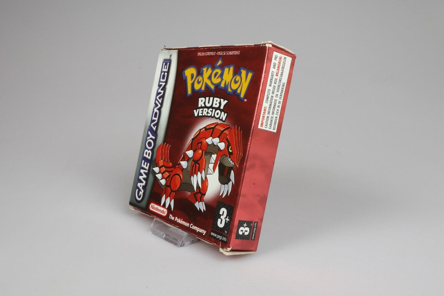 GBA | Pokemon Ruby Complete In Box (PAL) (EUR)