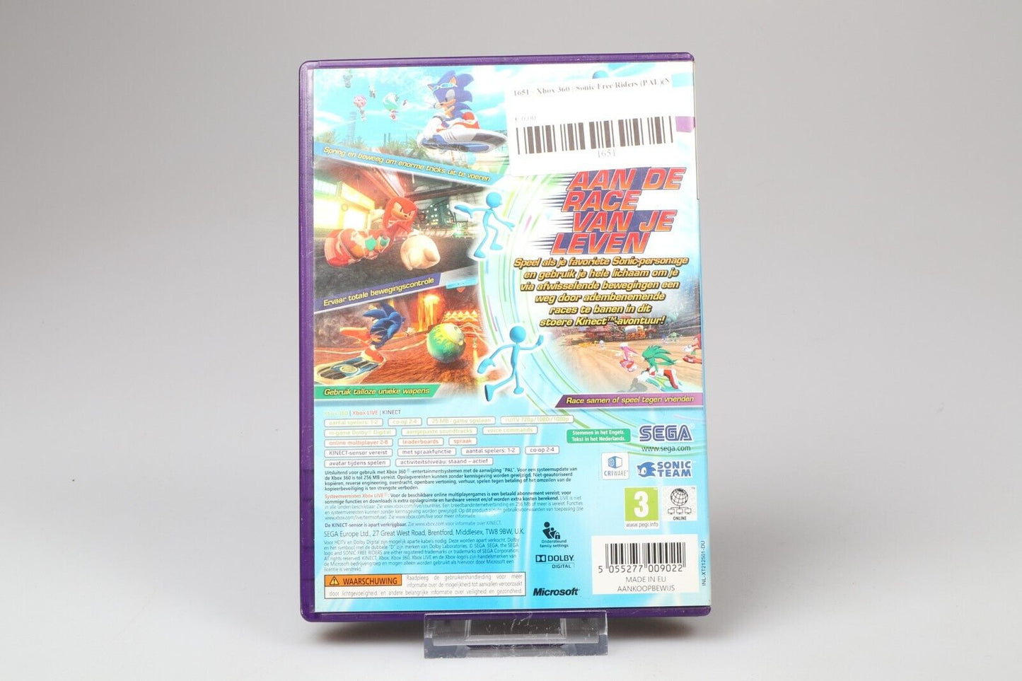 Xbox360 | Sonic Free Riders (PAL)(NL) 