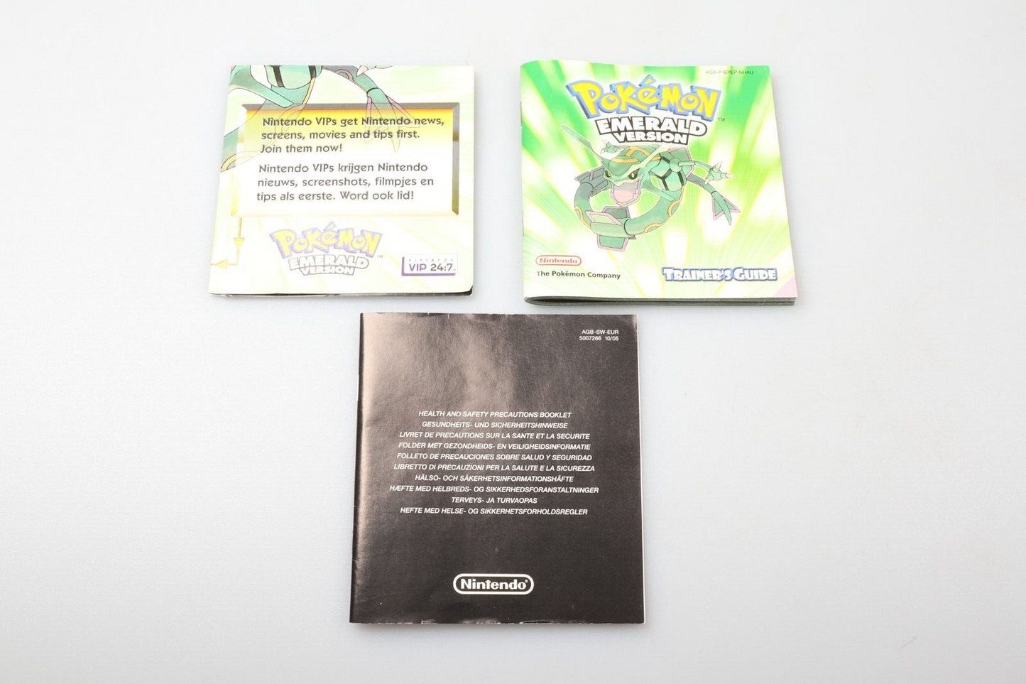 GBA | Pokemon Emerald Version (Game Boy Advance, 2005) English CIB