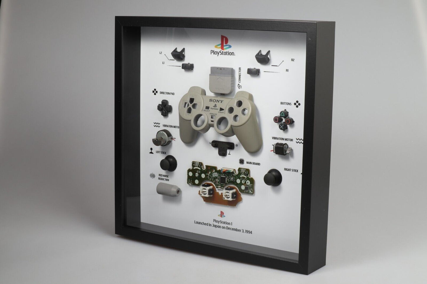 Sony Playstation 1 Controller PS1 Frame Art