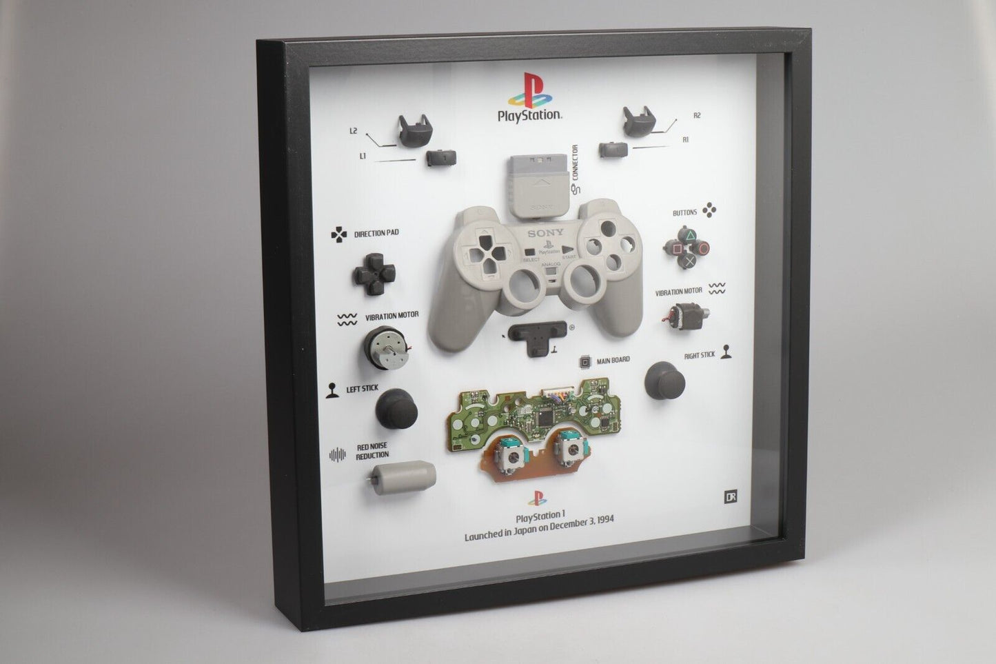 Sony Playstation 1 Controller PS1 Frame Art