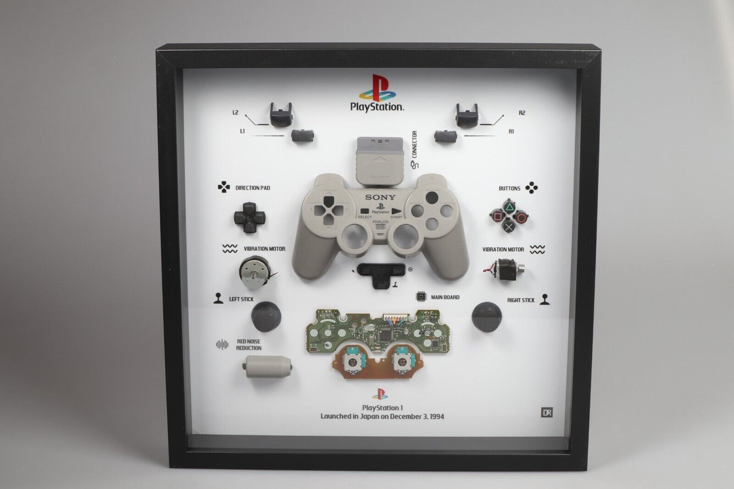 Sony Playstation 1 Controller PS1 Frame Art