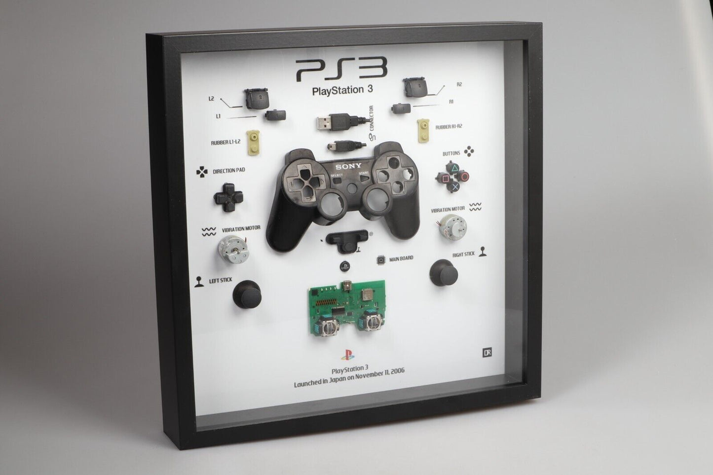 Playstation 3 Controller Frame | Black