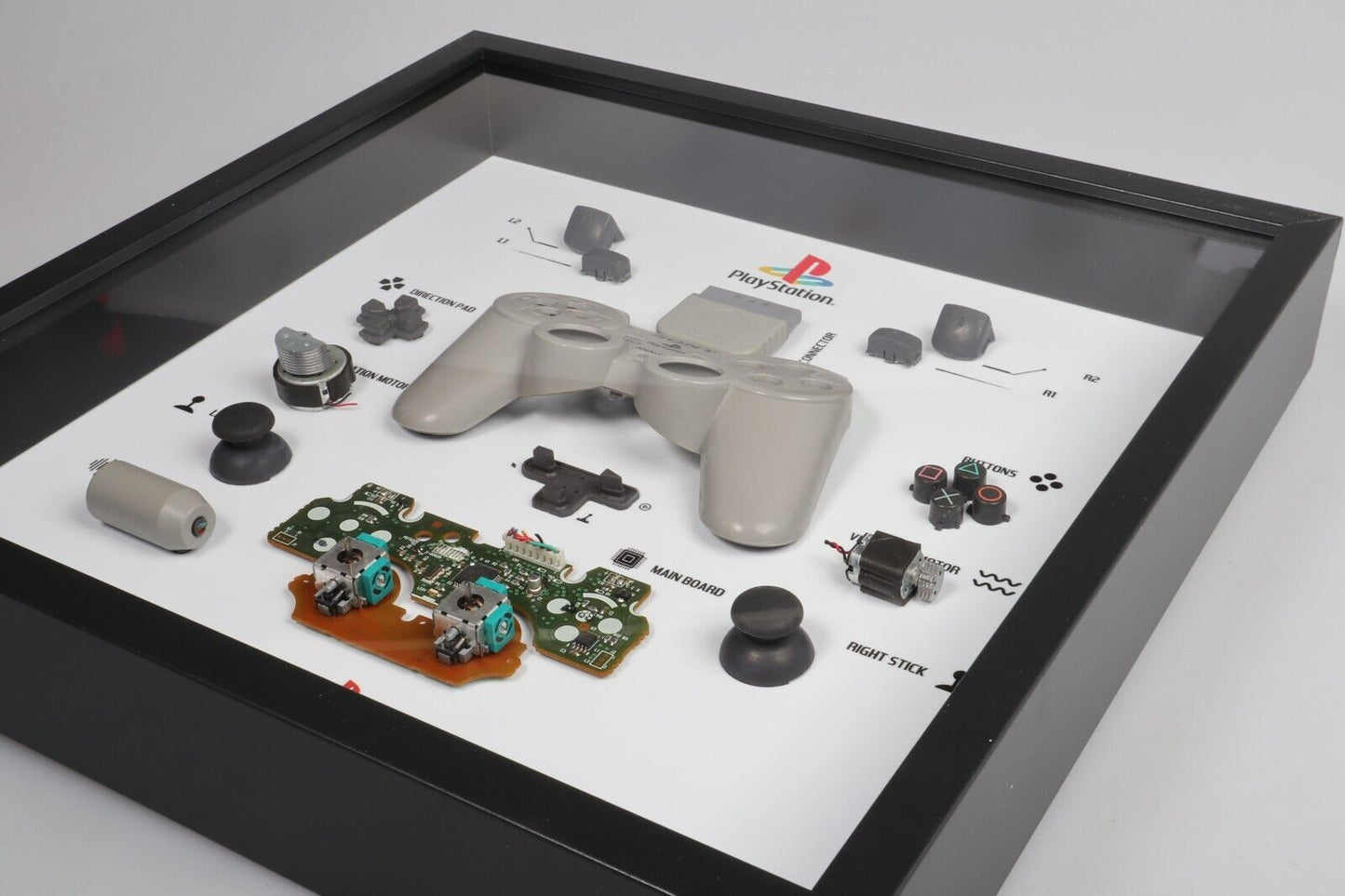 Sony Playstation 1 Controller PS1 Frame Art