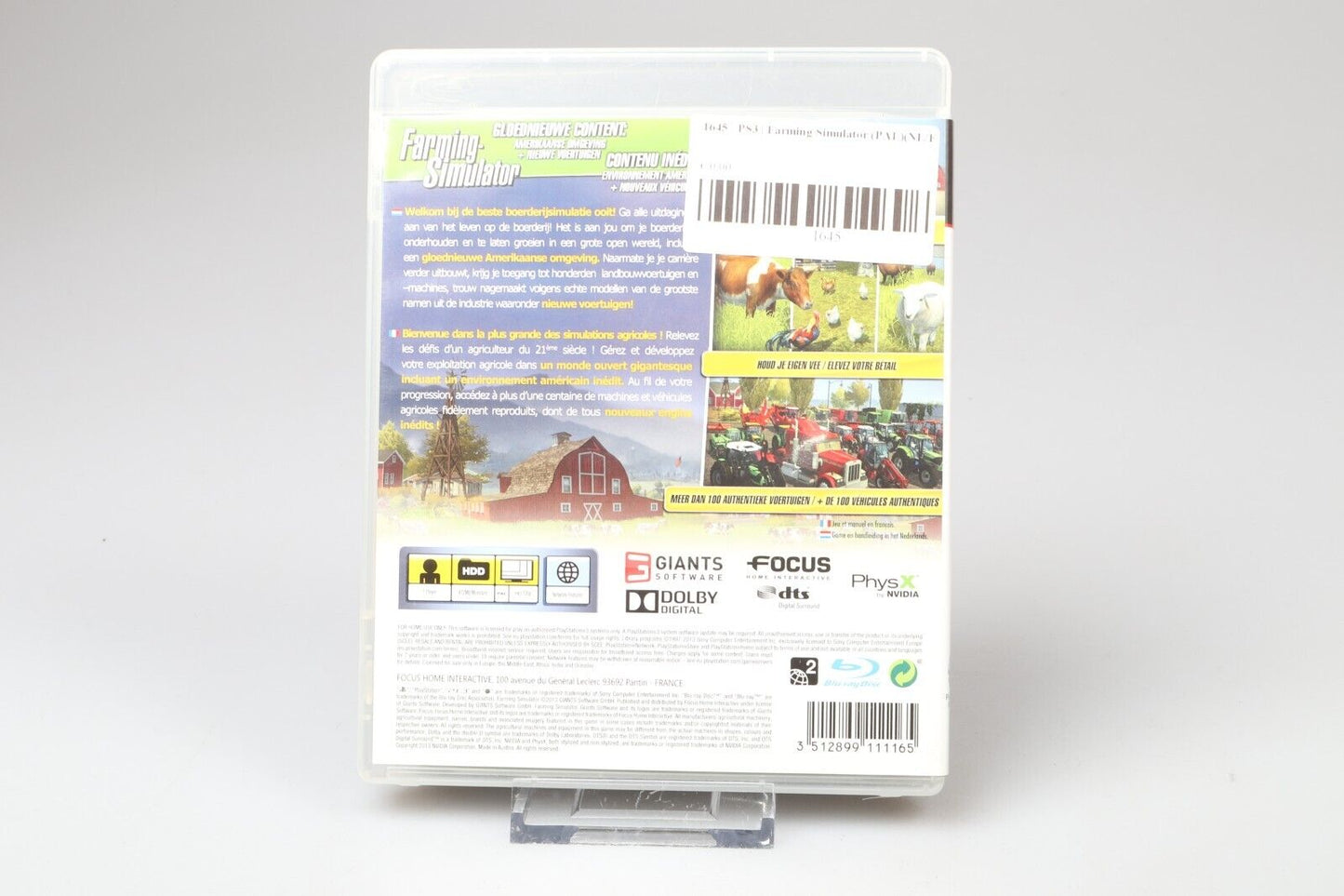 PS3 | Farming Simulator (PAL)(NL/FR)
