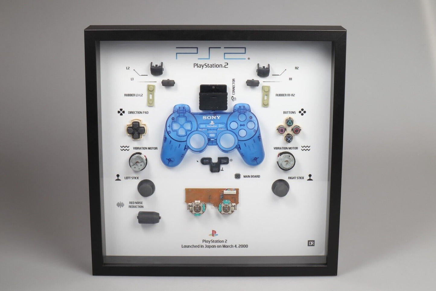 Sony Playstation 2 Controller PS2 Frame Art