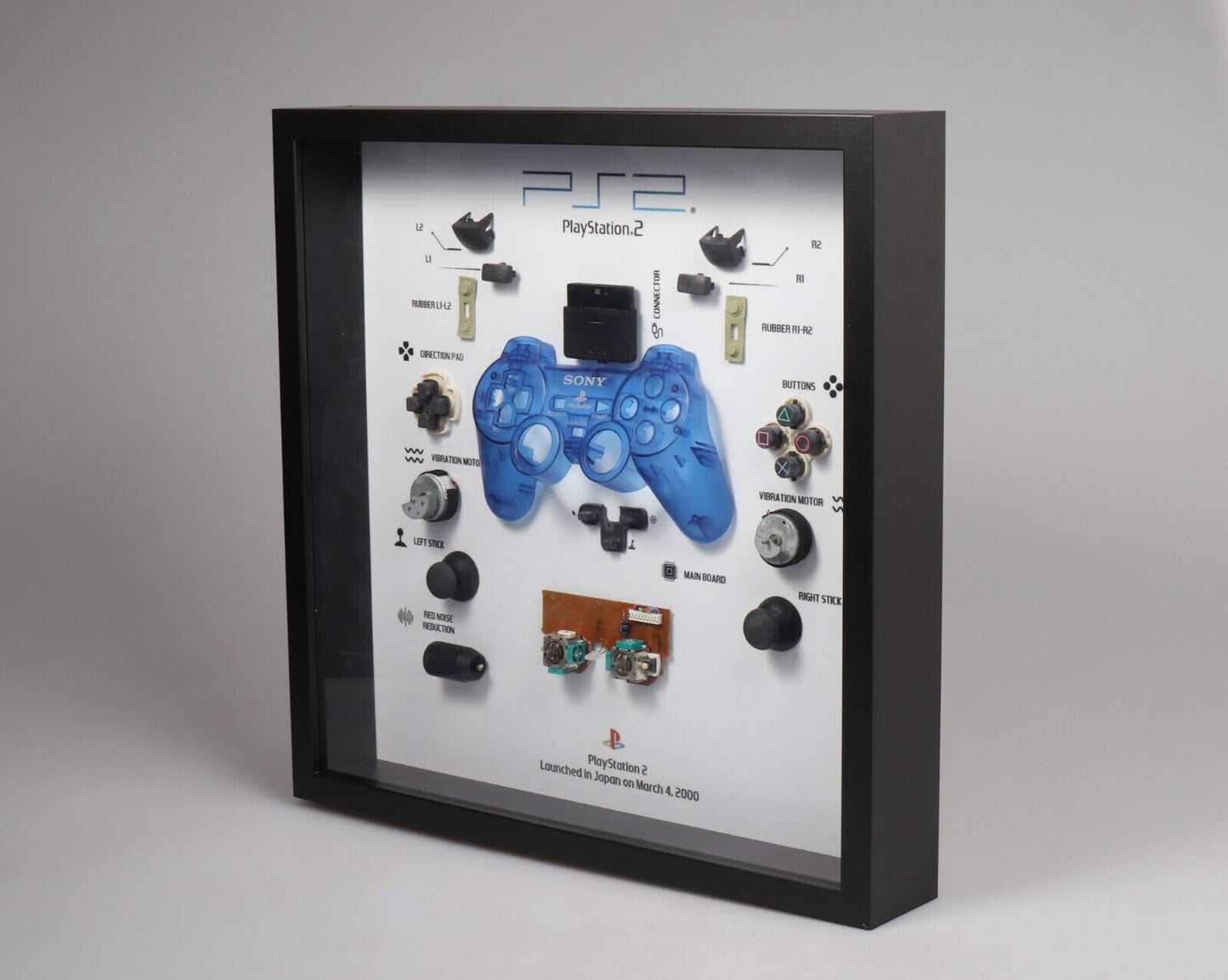 Sony Playstation 2 Controller PS2 Frame Art