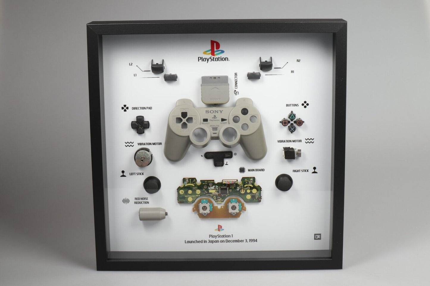 Sony Playstation 1 Controller PS1 Frame Art