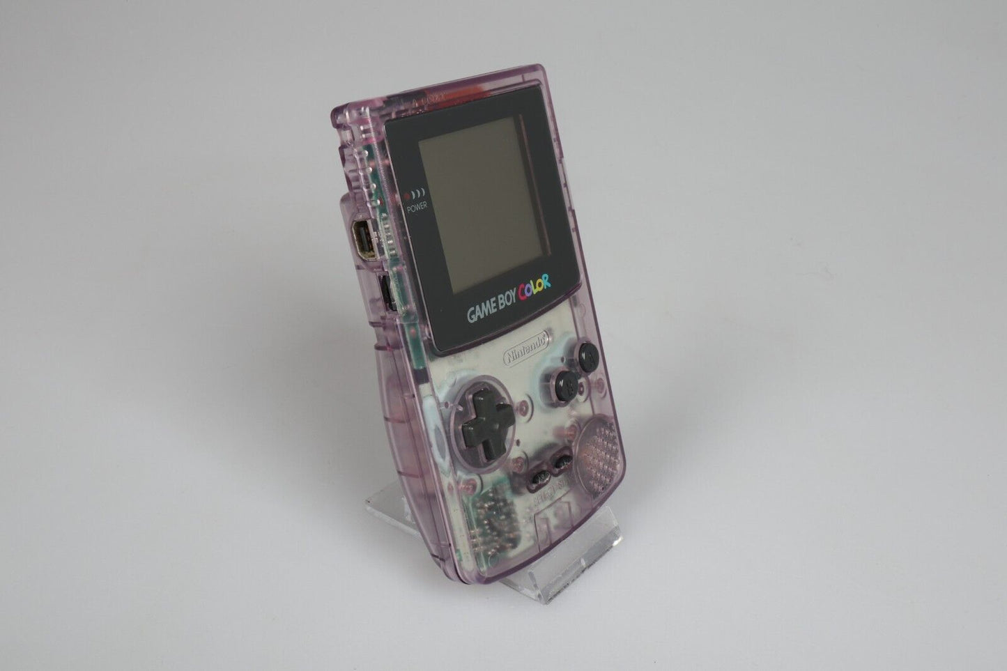 Gameboy Color | CGB-001 Transparent Handheld | Atomic Purple