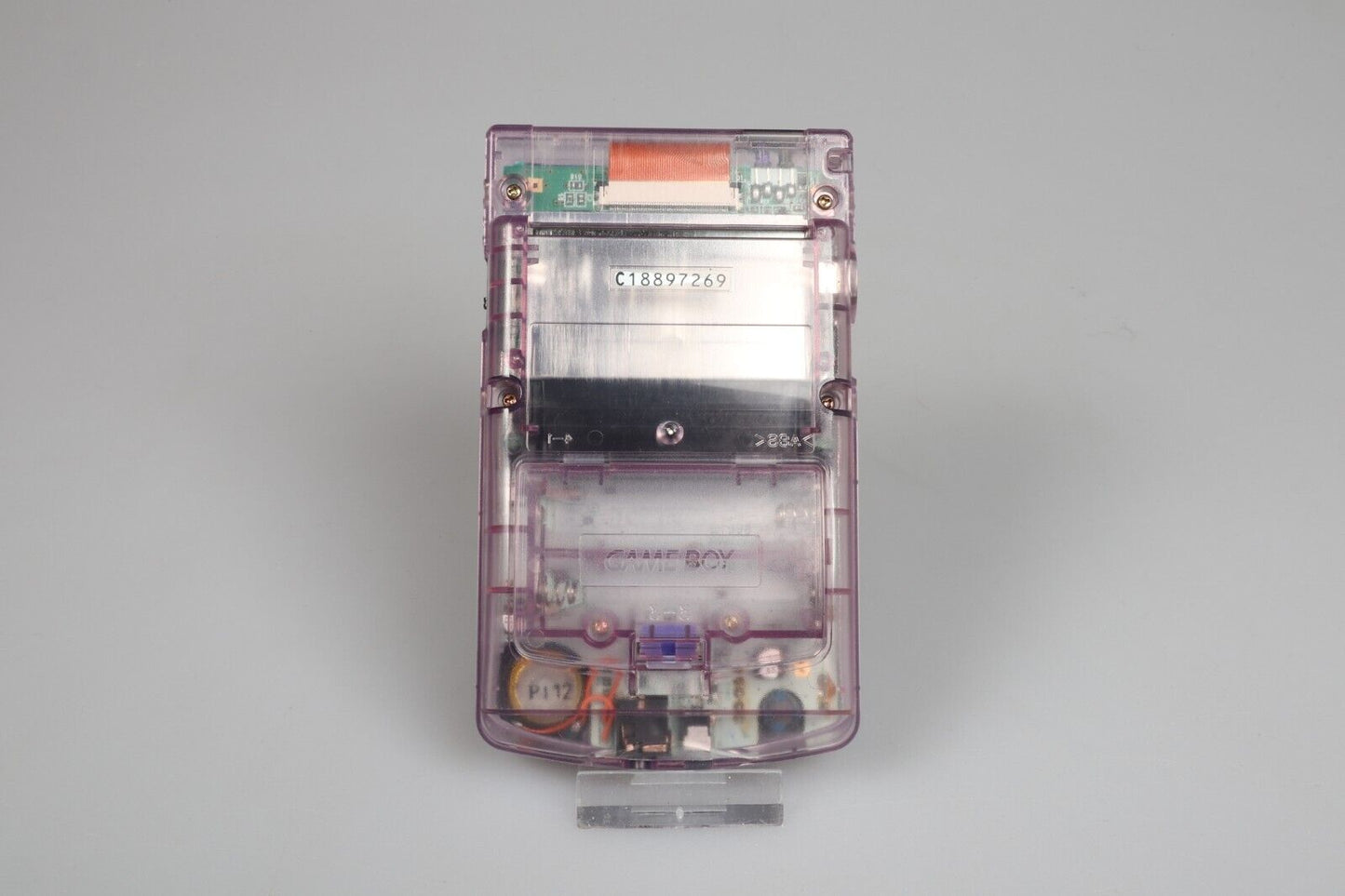Gameboy Color | CGB-001 Transparent Handheld | Atomic Purple