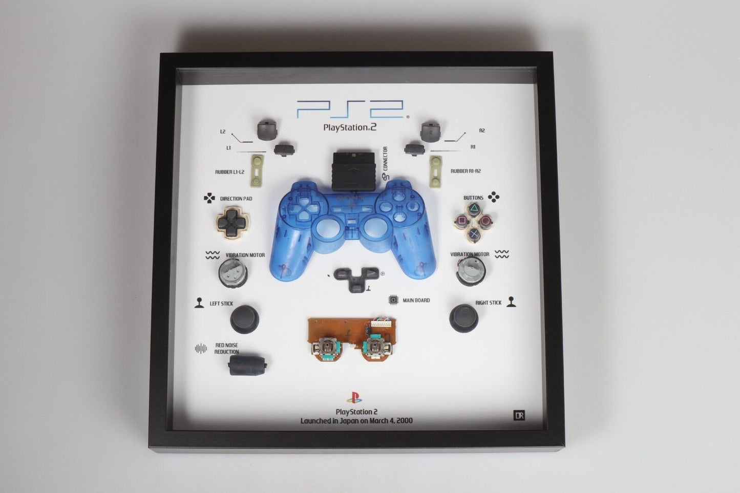 Sony Playstation 2 Controller PS2 Frame Art