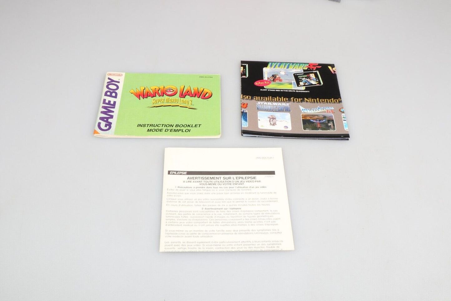 Gameboy | Wario Land: Super Mario Land 3 (PAL) (EUR) 
