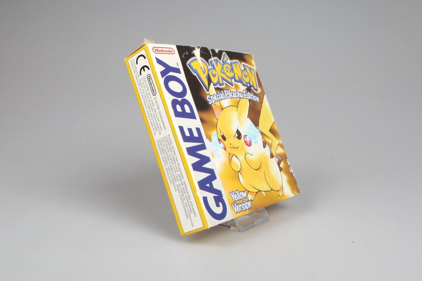 Gameboy | Pokemon Yellow Complete In Box (PAL) (EUR)