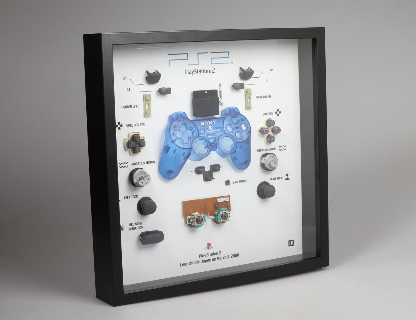 Sony Playstation 2 Controller PS2 Frame Art