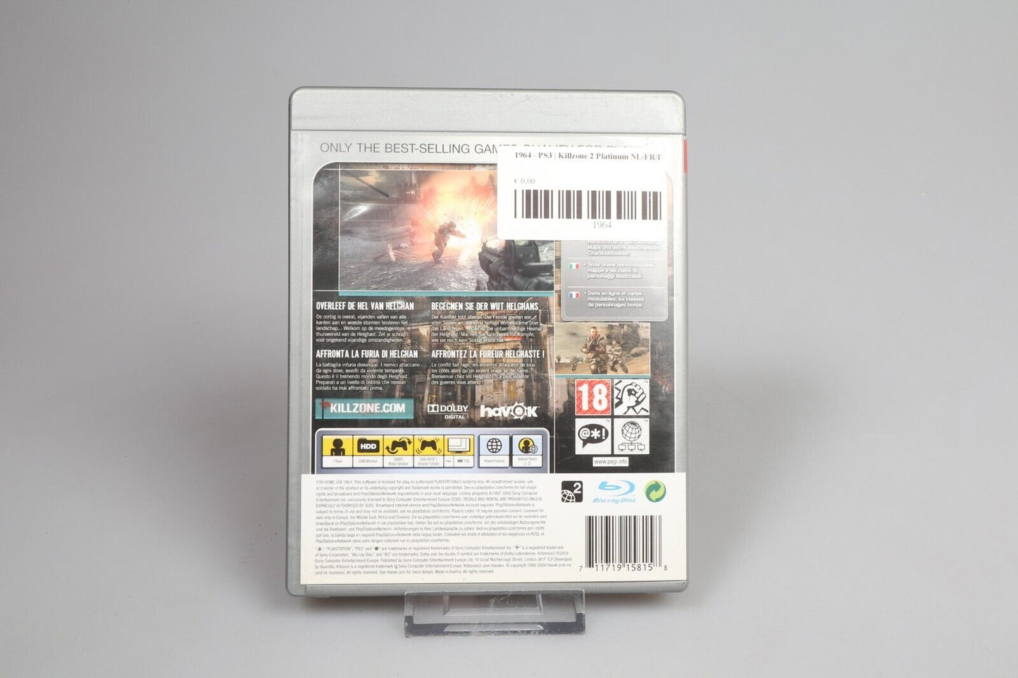 PS3 | Killzone 2 Platinum (NL/FR/IT)