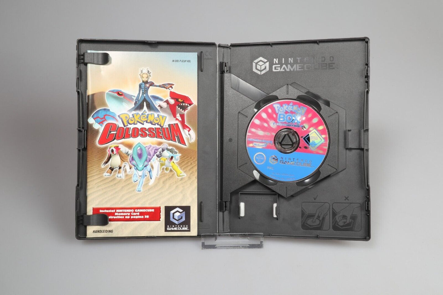 Gamecube | Pokemon Colosseum + Pokemon Box (PAL) HOL