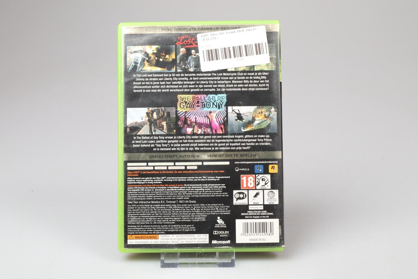 Xbox360 | Grand Theft Auto Liberty City (PAL)(NL) 