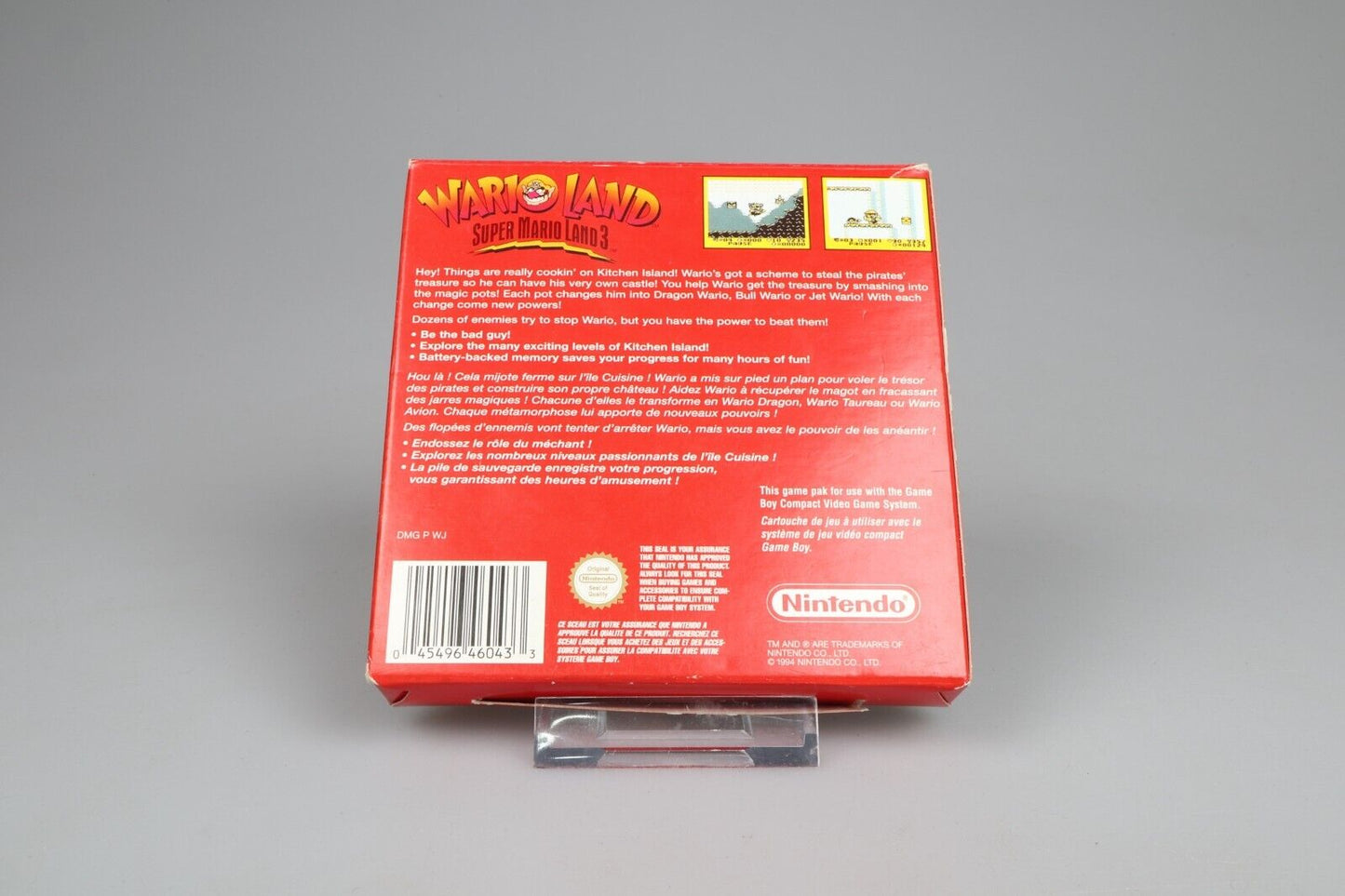 Gameboy | Wario Land: Super Mario Land 3 (PAL) (EUR)