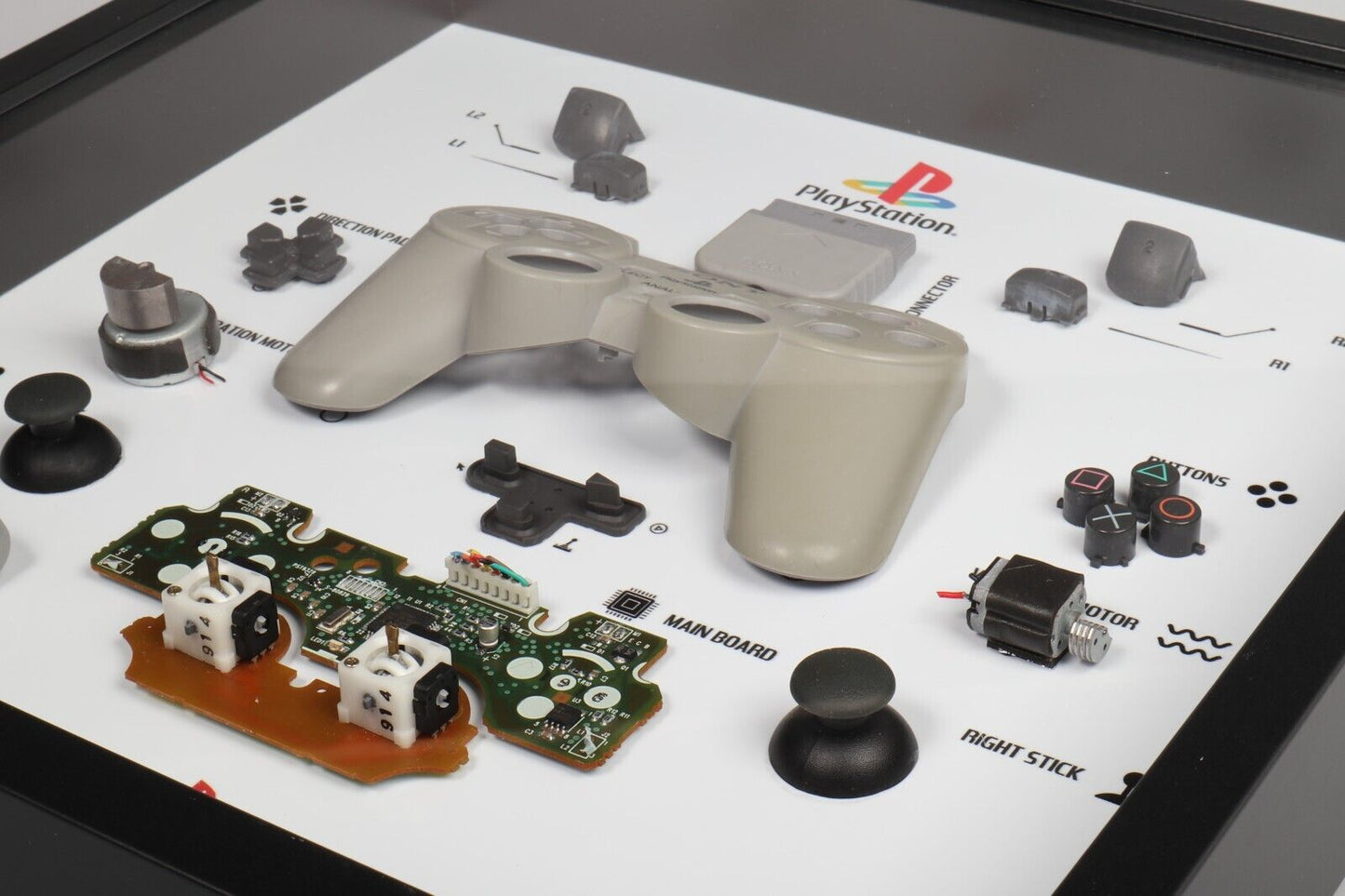 Sony Playstation 1 Controller PS1 Frame Art