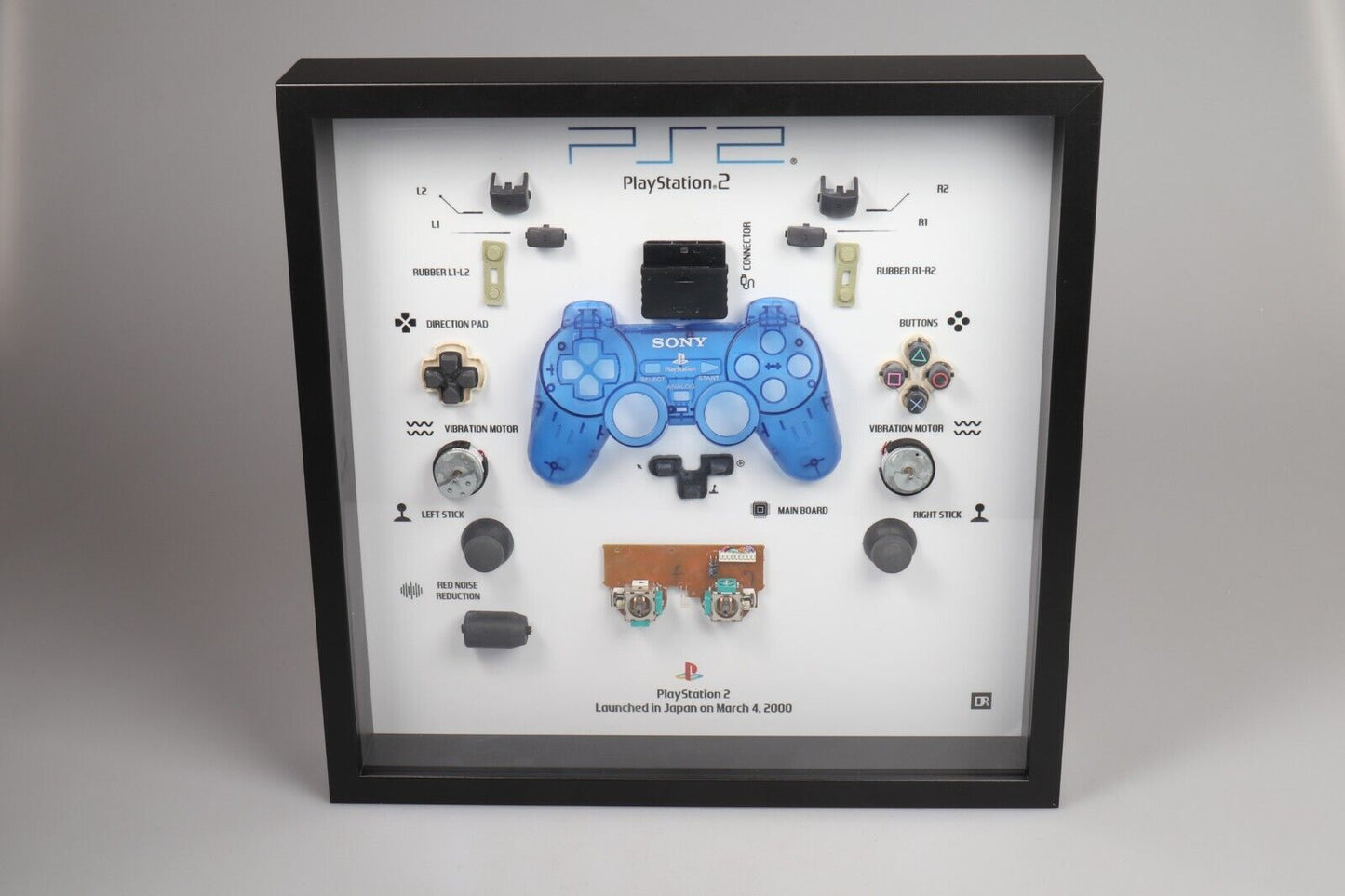 Sony Playstation 2 Controller PS2 Frame Art