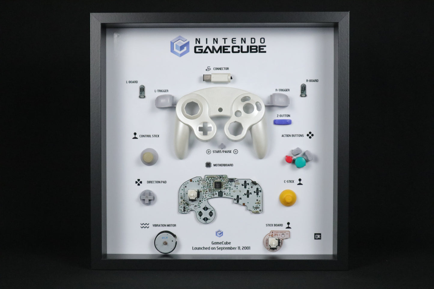 GameCube Controller Frame | White