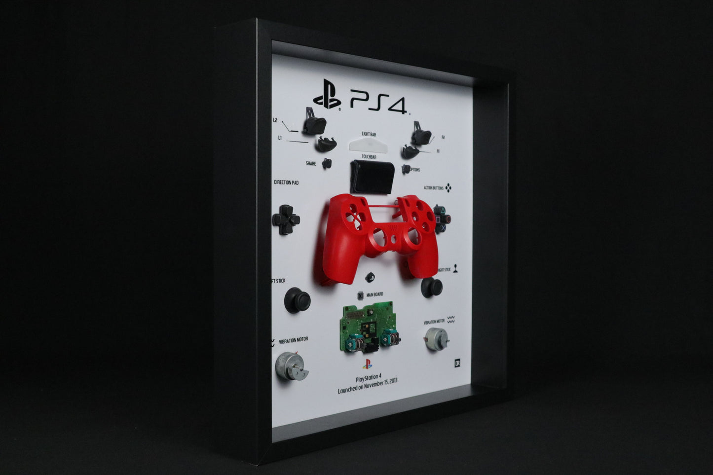 Playstation 4 Controller Frame | Rood