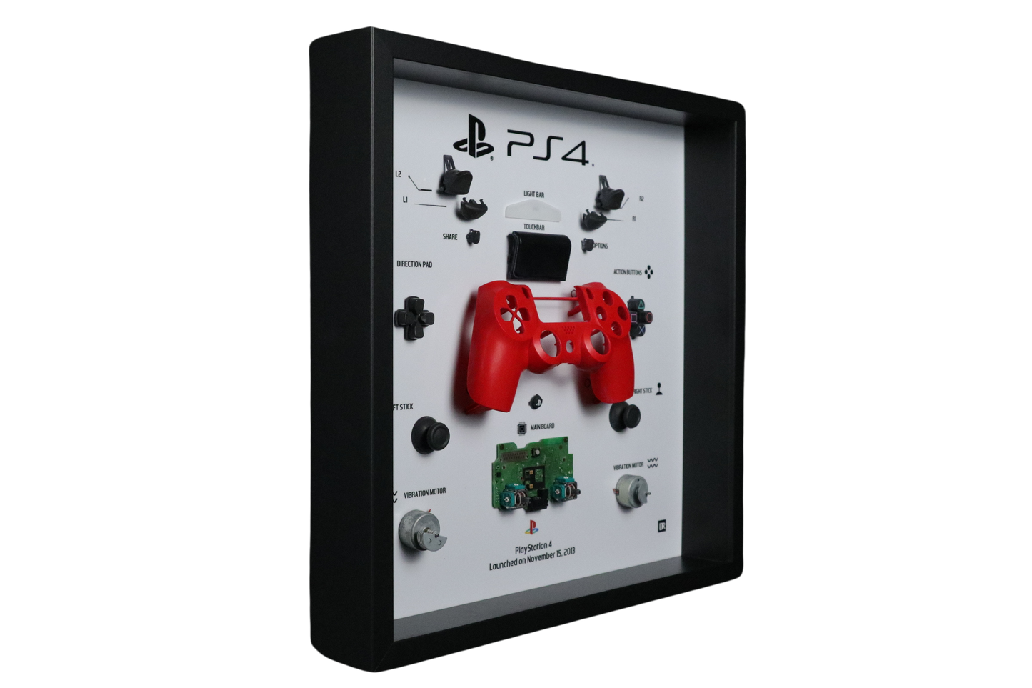 Playstation 4 Controller Frame | Rood