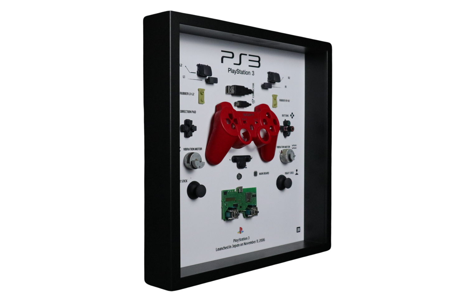 Playstation 3 Controller Frame | Red