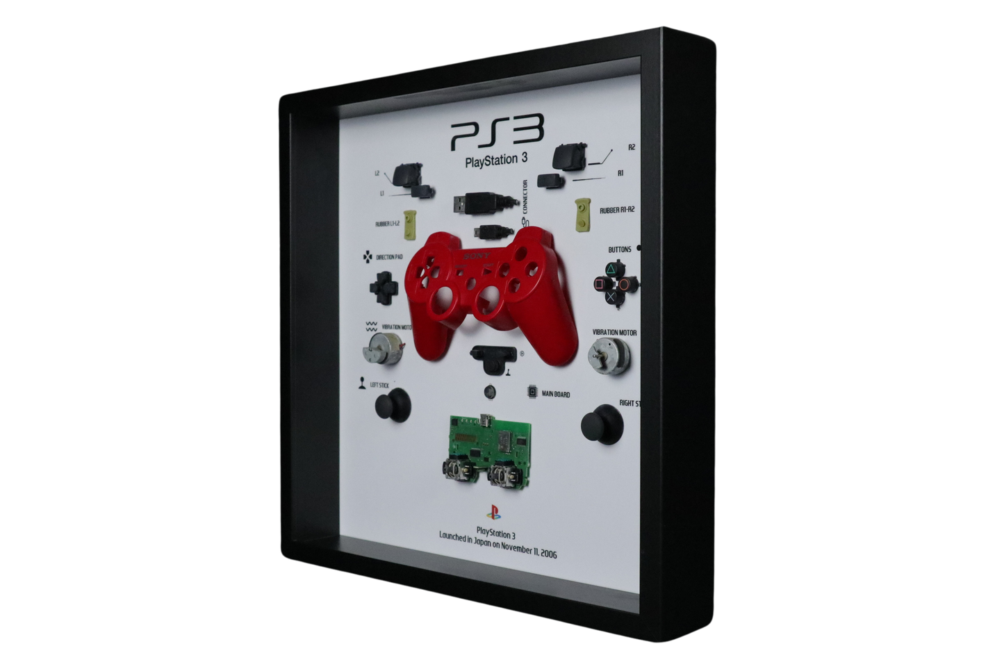 Playstation 3 Controller Frame | Red