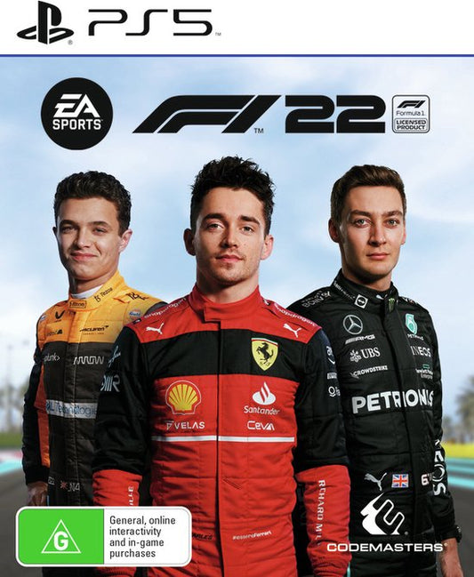 PS5 | F1 22 Jeu de course de Formule 1 (PAL) (ANGLAIS) 