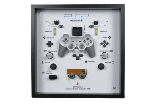 Playstation 2 Controller Frame | Silver