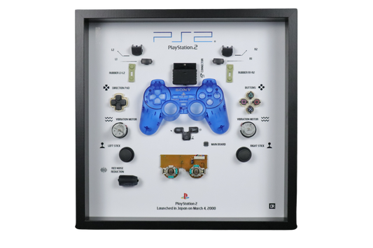 Playstation 2 Controller Frame | Blue