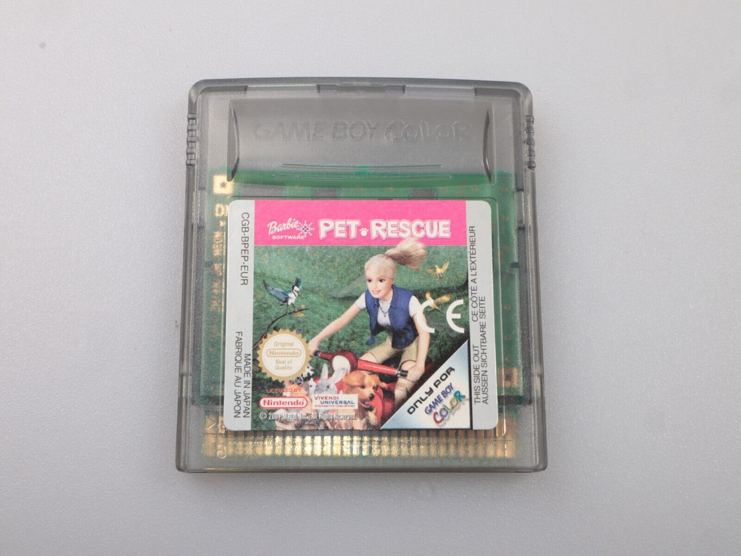 Barbie's dierenredding | Gamboy-kleur | EUR | Nintendo-cartridge 