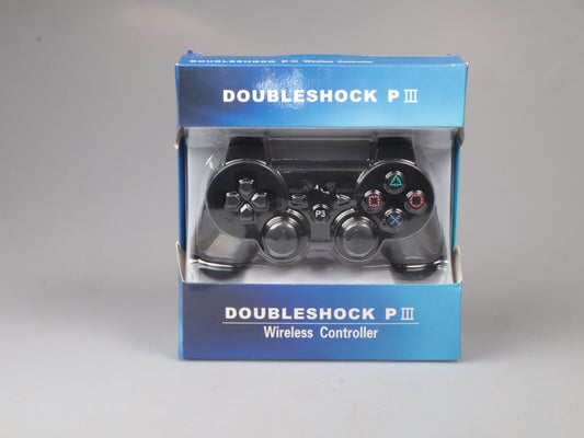 Doubleshock PlayStation 3-controller | Draadloze controller | Zwart 