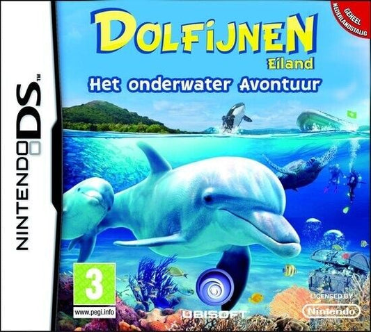 NDS | Dolfijnen Eiland: Het onderwateravontuur | HOL PAL | Nintendo ds 