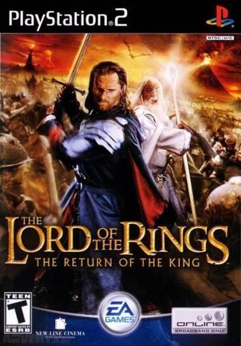 PS2 | The Lord of the Rings: The Return of the King Platinum (NL) (PAL)