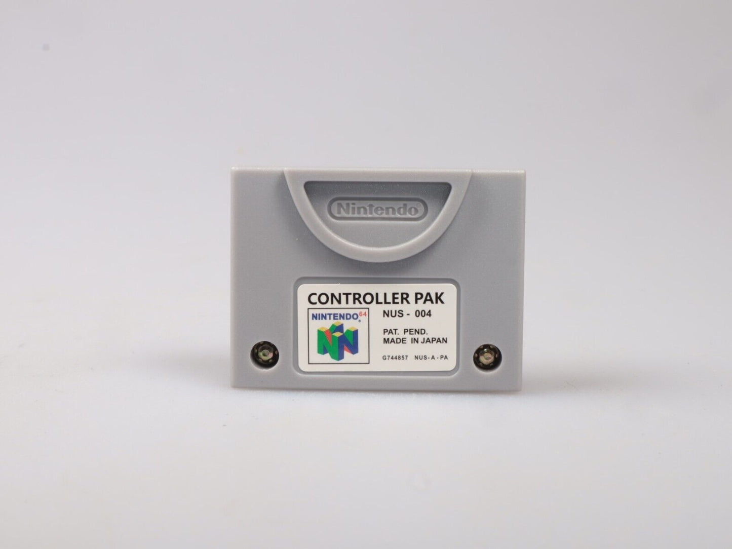N64 | Nintendo 64-controllerpak | In doos | Officiële Nintendo 64 