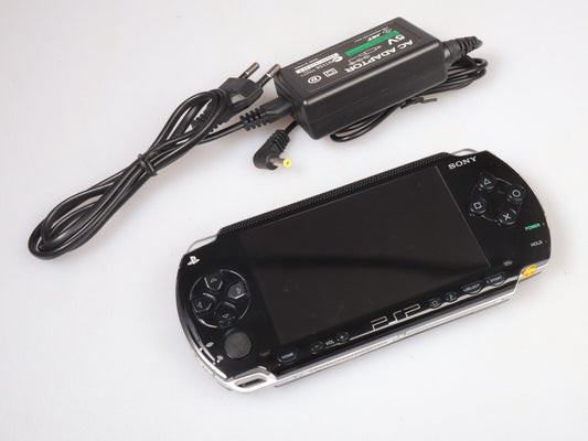 Playstation Portable | 1004 Handheld Console + Charger | Black | Tested