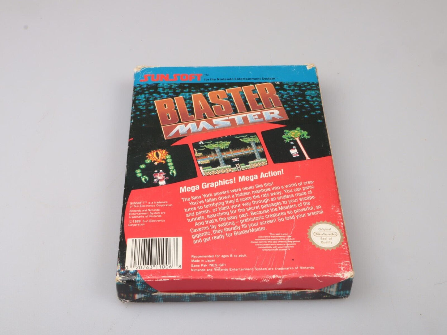 NES | Blaster Master | SCN | Nintendo NES Cartridge