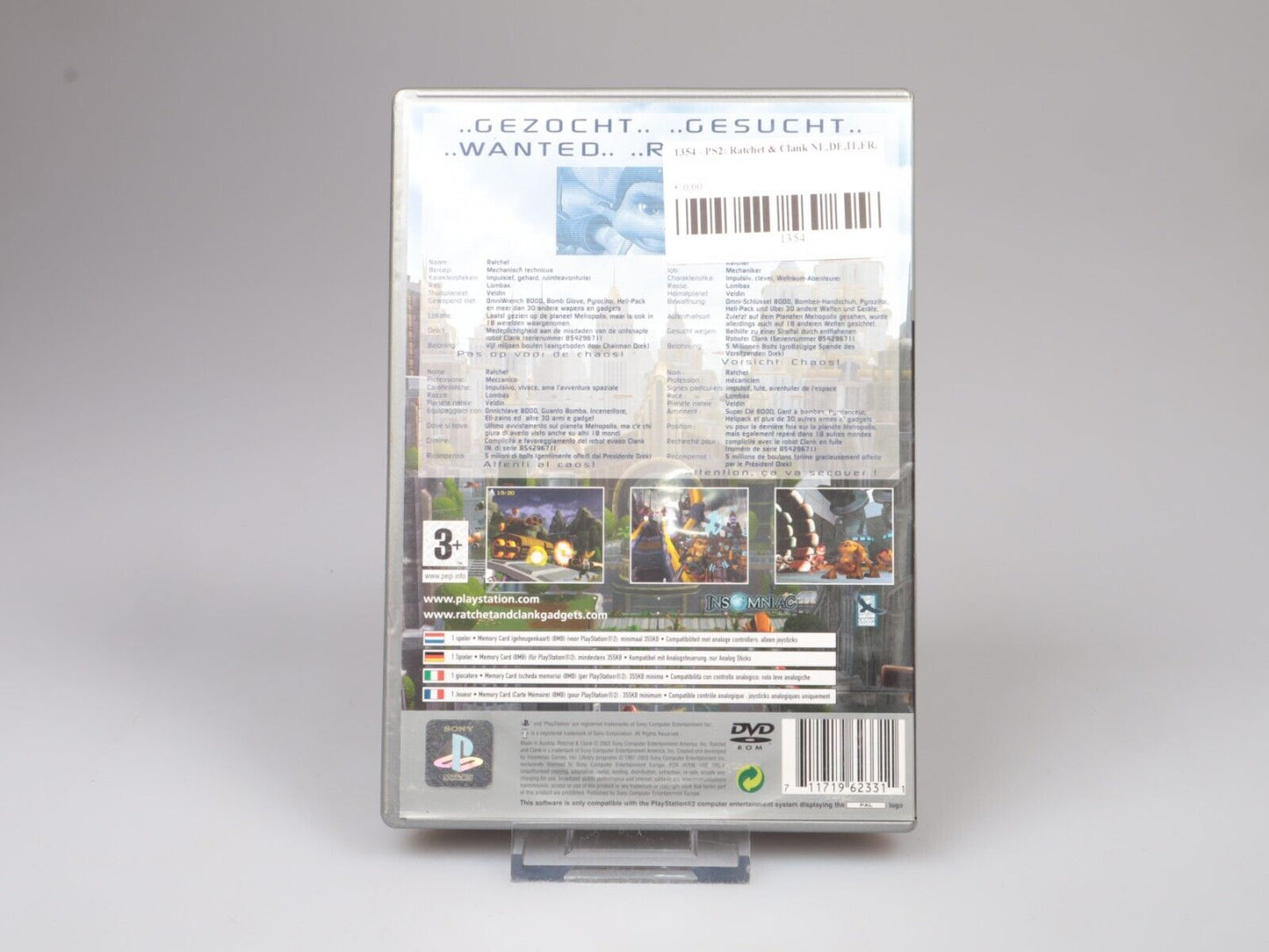 PS2 | Ratchet &amp; Clank Platinum (NL/DE/IT/FR) (PAL) 