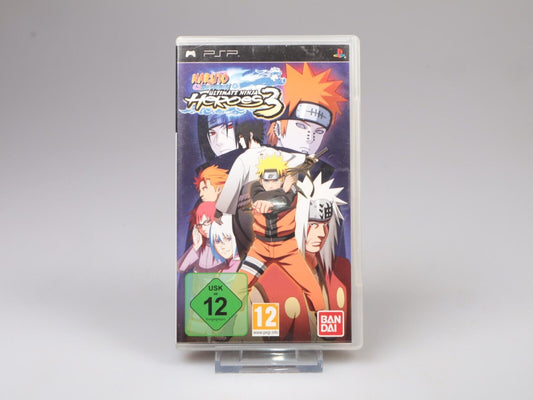 PSP | Naruto Shippuden: Ultimate Ninja Heroes 3 (GER) (PAL)