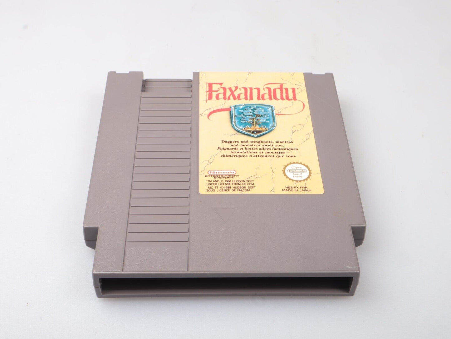 NES | Faxanadu | FAH | Nintendo NES-cartridge 