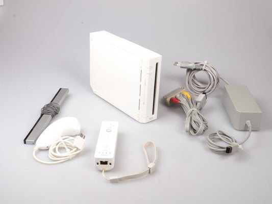 Nintendo Wii | Console RVL-001 | Controller + Nunchuck + Cables