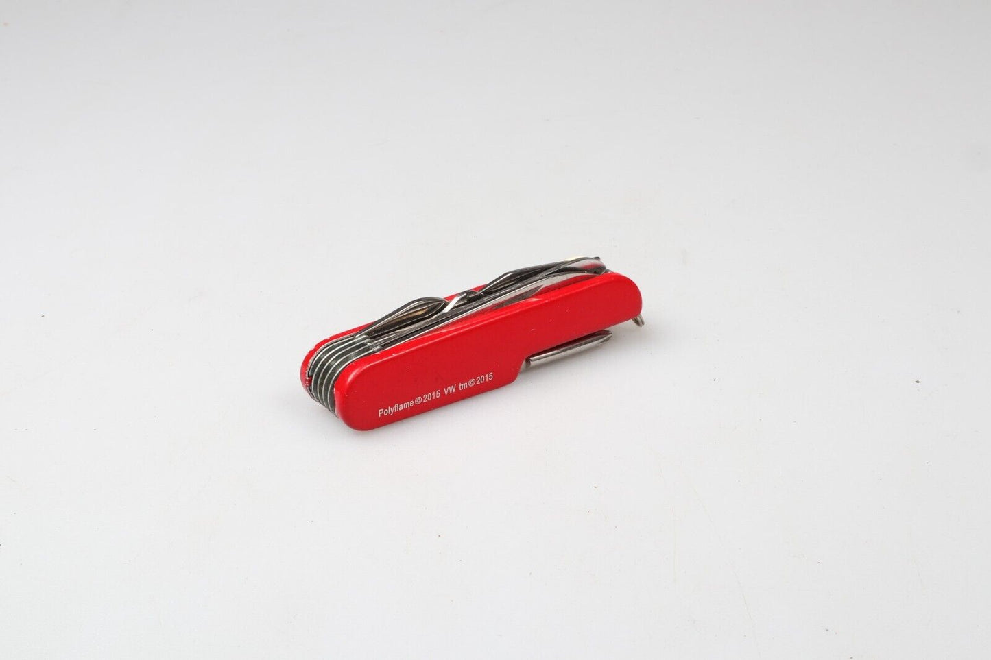 VW Pocket Knife | Volkswagen Style Knife Pocket Metal | 10 Functions | Cream