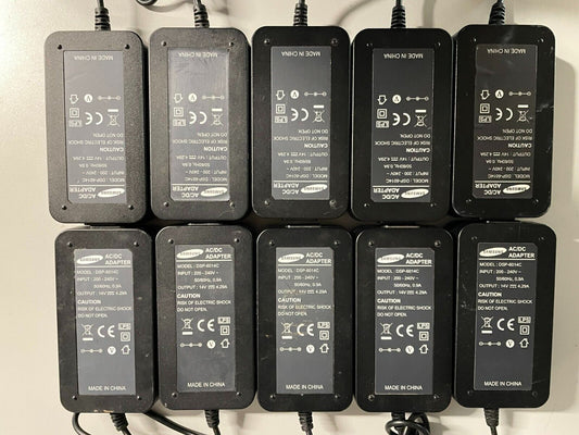 Lot 10x Samsung DSP-;6014C AC/DC Adapter 14V 4.29A Original Charger Power Supply