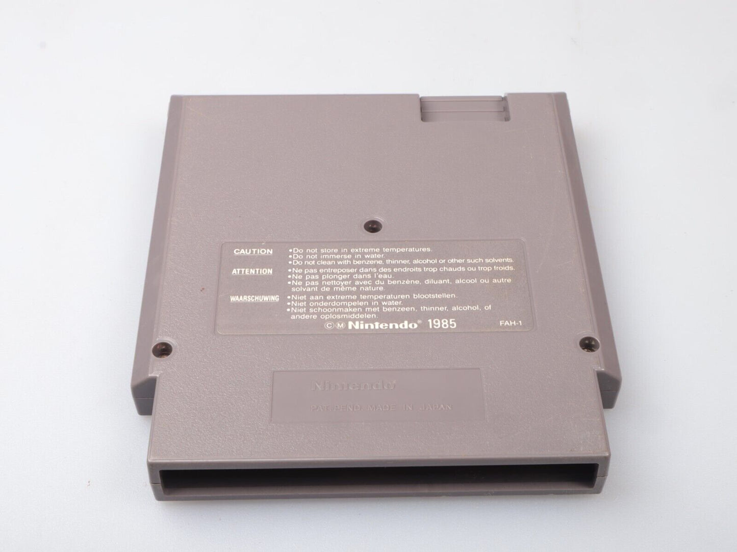 NES | Les Schtroumpfs | FAH | Nintendo NES Cartridge