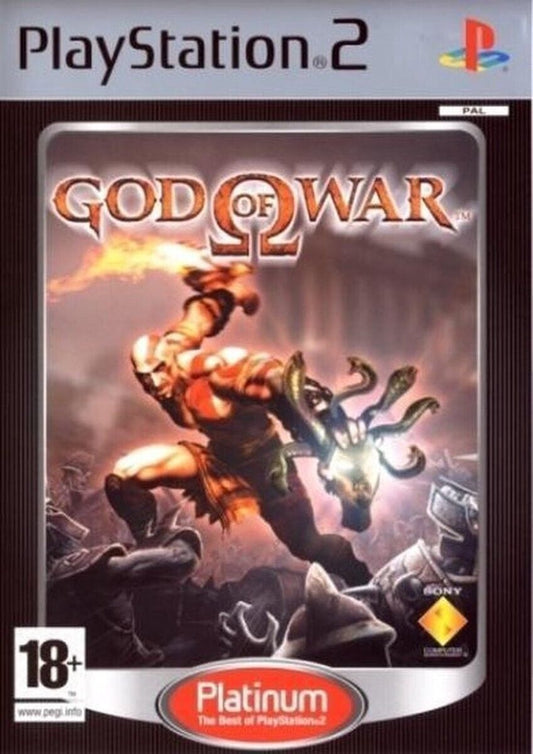 PS2 | God Of War Platinum NL/FR/GER/ITL